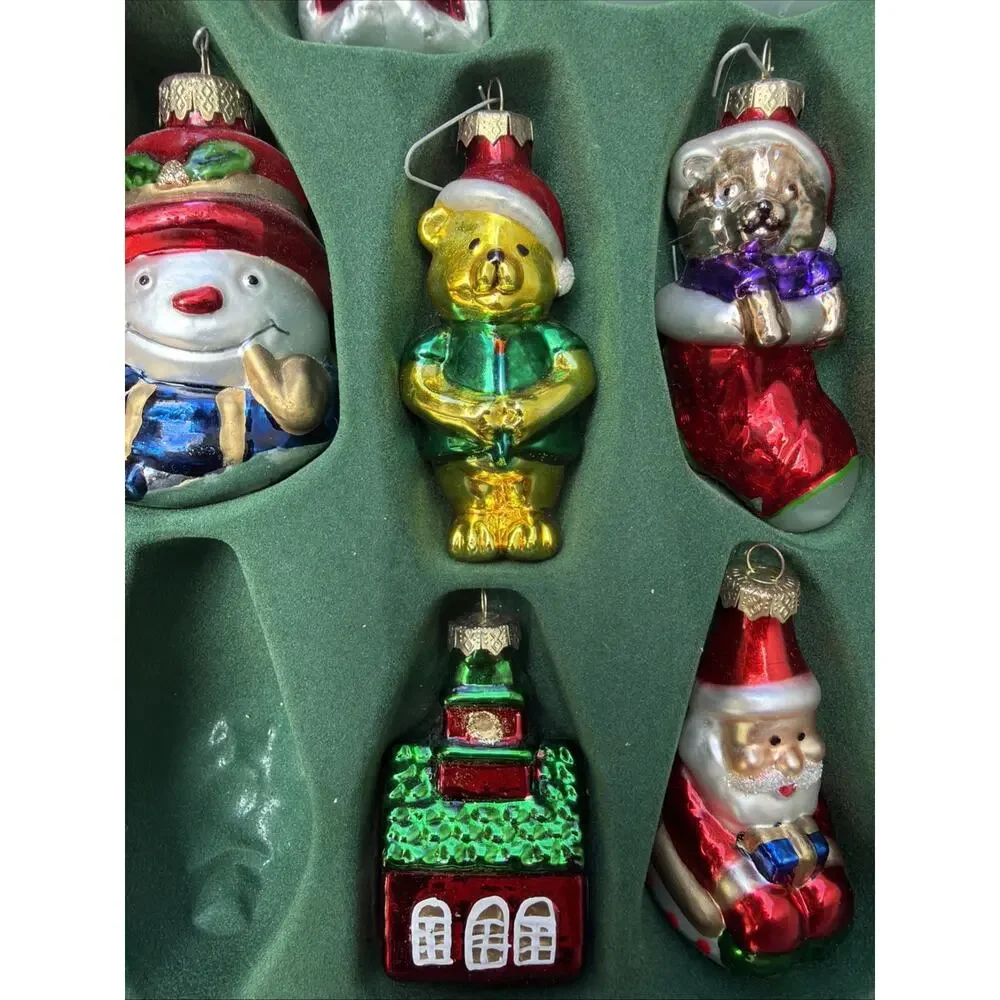 Thomas Pacconi Museum Series (27) Glass Christmas Ornaments 1900-2000 Classics